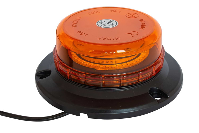 Rotorblink advarselslygte LED magnet med sugekop 400
