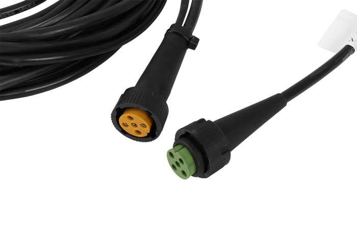 ASPÖCK elinstallation trailer sele 5 m 7 PIN stik bajonetter 2x 5 PIN