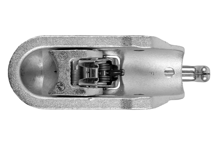 WINTERHOFF WW 30-D3-K1212 kuglekobling til 3000 kg trailer med 50-51 mm rørtrækstang, støbejern