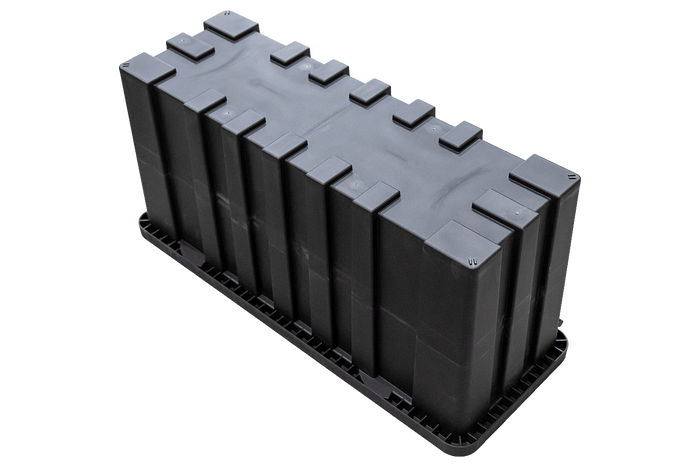 OUTLET Værktøjskasse DAKEN 81110 JUST 900x367x450mm 90l