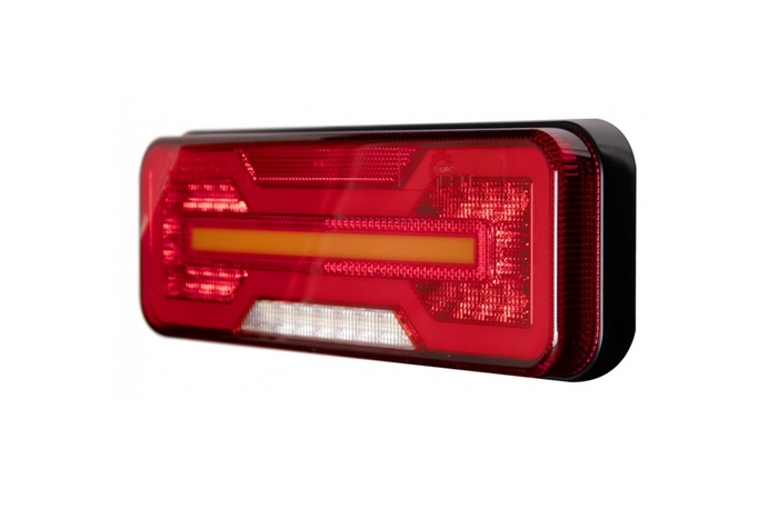 TruckLED L1871+L1872 LED NEON DYNAMISKE baglygter, 0,35m kabel, 6 funktioner, venstre+højre