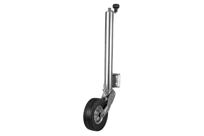 WINTERHOFF VK 60-BLH-255 SB automatisk støttehjul med håndtag 500 kg 60 mm 670-905 mm