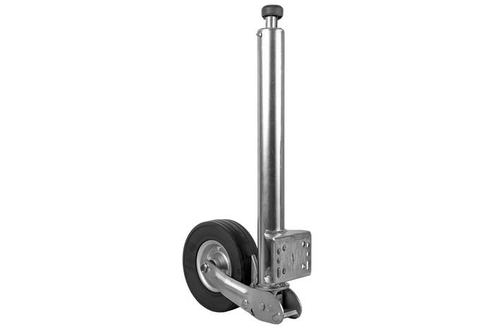 WINTERHOFF VK 60-BLH-255 SB automatisk støttehjul med håndtag 500 kg 60 mm 670-905 mm
