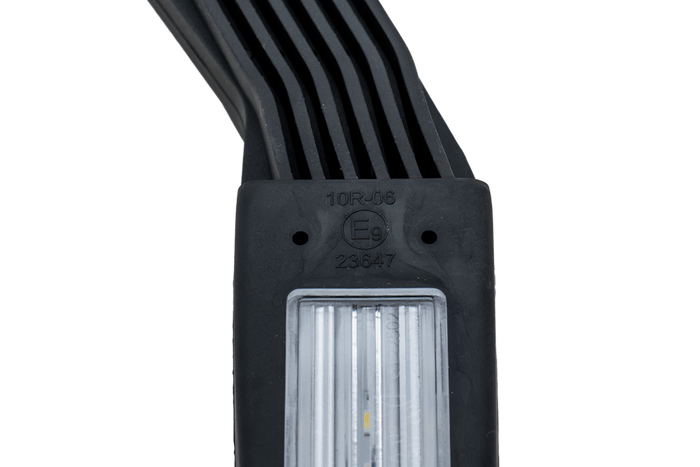 FRISTOM FT-145 LED venstre markeringslygte på gummiarm