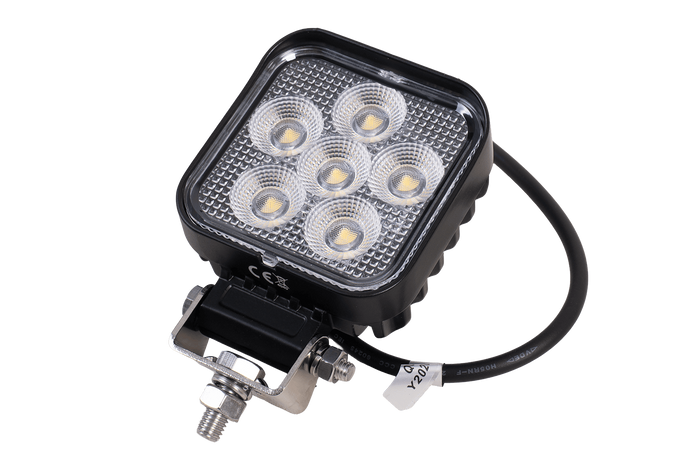 LED arbejdslampe reflektor TT TECHNOLOGY SORT TT.13324 24xLED 1920lm firkantet