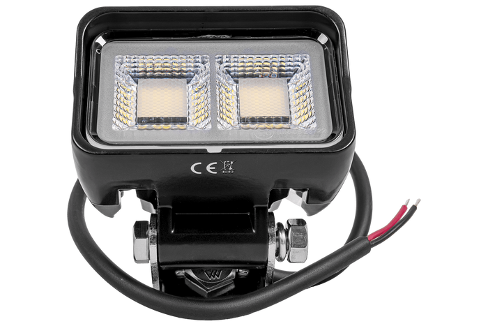 LED-arbejdslampereflektor TT TECHNOLOGY SORT TT.13440 40xLED 2630lm rektangulær