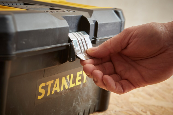 STANLEY Essential værktøjskasse med arrangører 410x210x200mm 8l