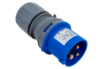 MANTES 3P elektrisk stik, hanstik, bærbar, 16A, 230V