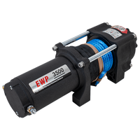 Elektrisk spil til trailer RUNVA EWP3500A 12V 1588kg med 12,8m reb