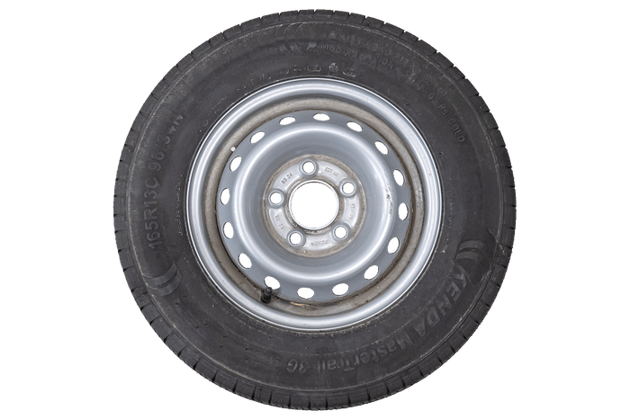 OUTLET Forstærket hjul til trailer KENDA DÆK 165/80 R13C 96/94N KENDA FÆLG 4.5Jx13"H2 5x112 ET:30