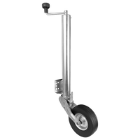 WINTERHOFF VK 60-BLH-255 SB automatisk støttehjul med håndtag 500 kg 60 mm 670-905 mm