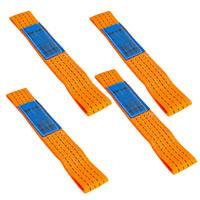 Sæt med fire transportseler til UNITRAILER trailer 0,3m/50mm/4t orange