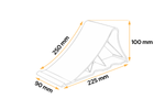 TULPLAST hjulklods h: 100mm