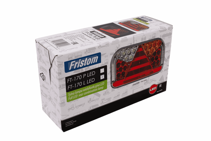 Baglygte FRISTOM FT-170 LED-bajonet 6 funktioner tilbage