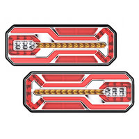 TruckLED L1949+L1950 baglygter LED-kabel 0,45m 6 funktioner venstre+højre