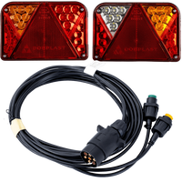 DOBPLAST DPT35 LED baglygter + MANTES sele 4,1m 7-PIN