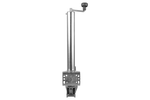 WINTERHOFF VK 60-BLH-255 SB automatisk støttehjul med håndtag 500 kg 60 mm 670-905 mm